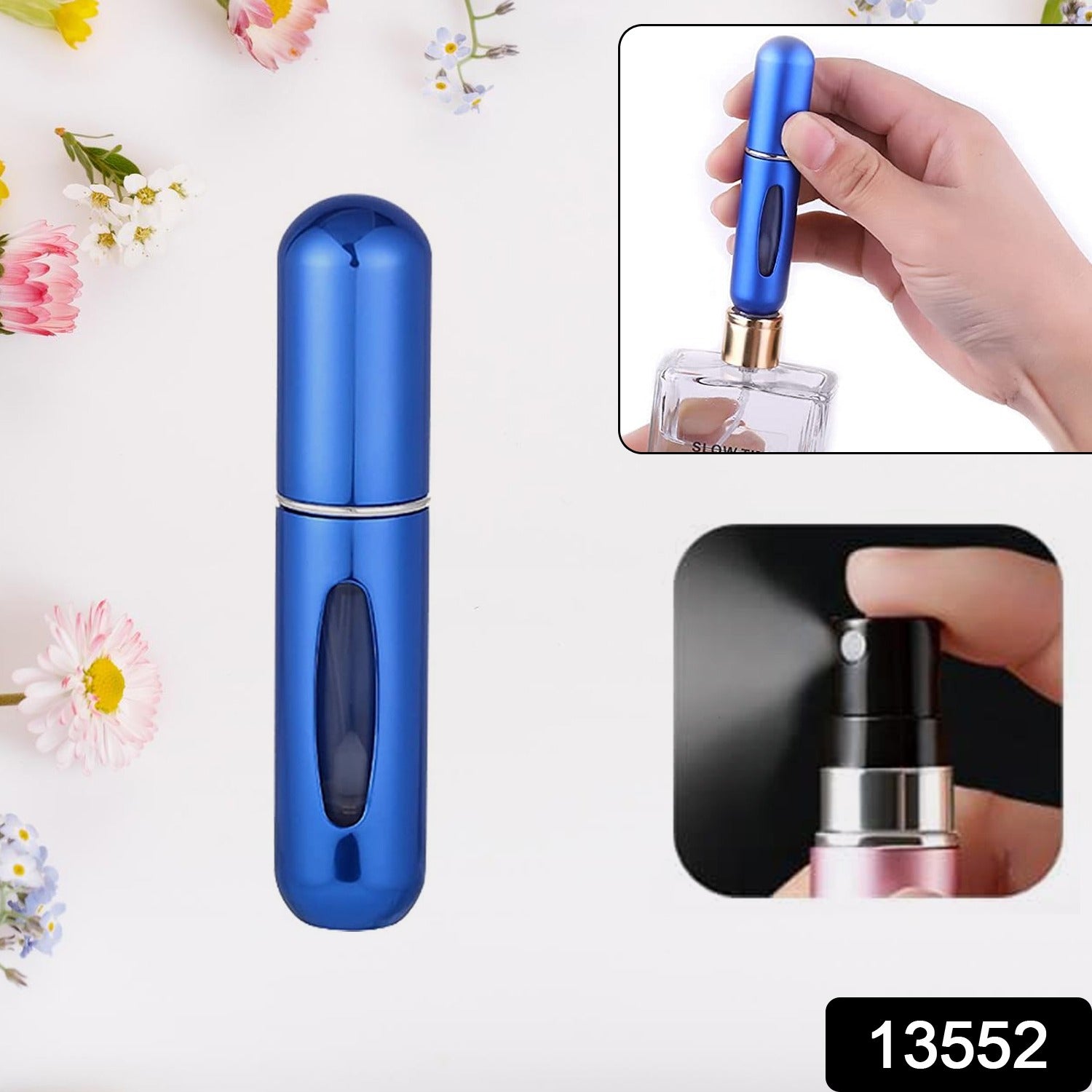 Mini Portable Perfume Empty Spray Bottle (1 Pc  Mix Color) Mini Portable Perfume Empty Spray Bottle (1 Pc  Mix Color)